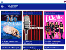 Tablet Screenshot of cresset.ticketsolve.com