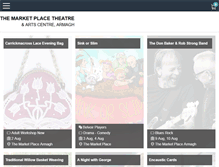 Tablet Screenshot of marketplacearmagh.ticketsolve.com