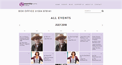 Desktop Screenshot of ludlowassemblyrooms.ticketsolve.com